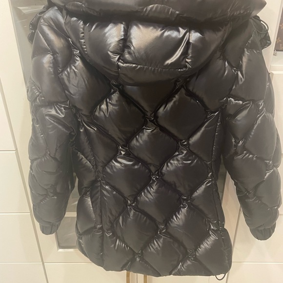 Moncler puffy black jacket size 0 - Picture 3 of 6